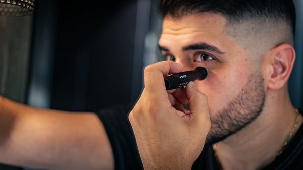 KOMEA silmänympärysvoide miehille, kosteuttava ja turvotusta vähentävä.